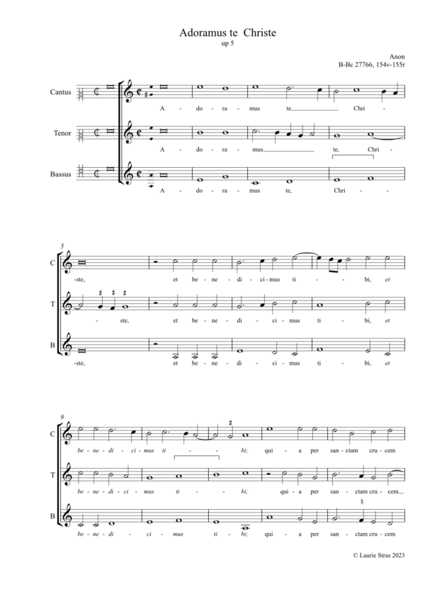 Adoramus te Christe (anon, Biffoli-Sostegni) - Image 3