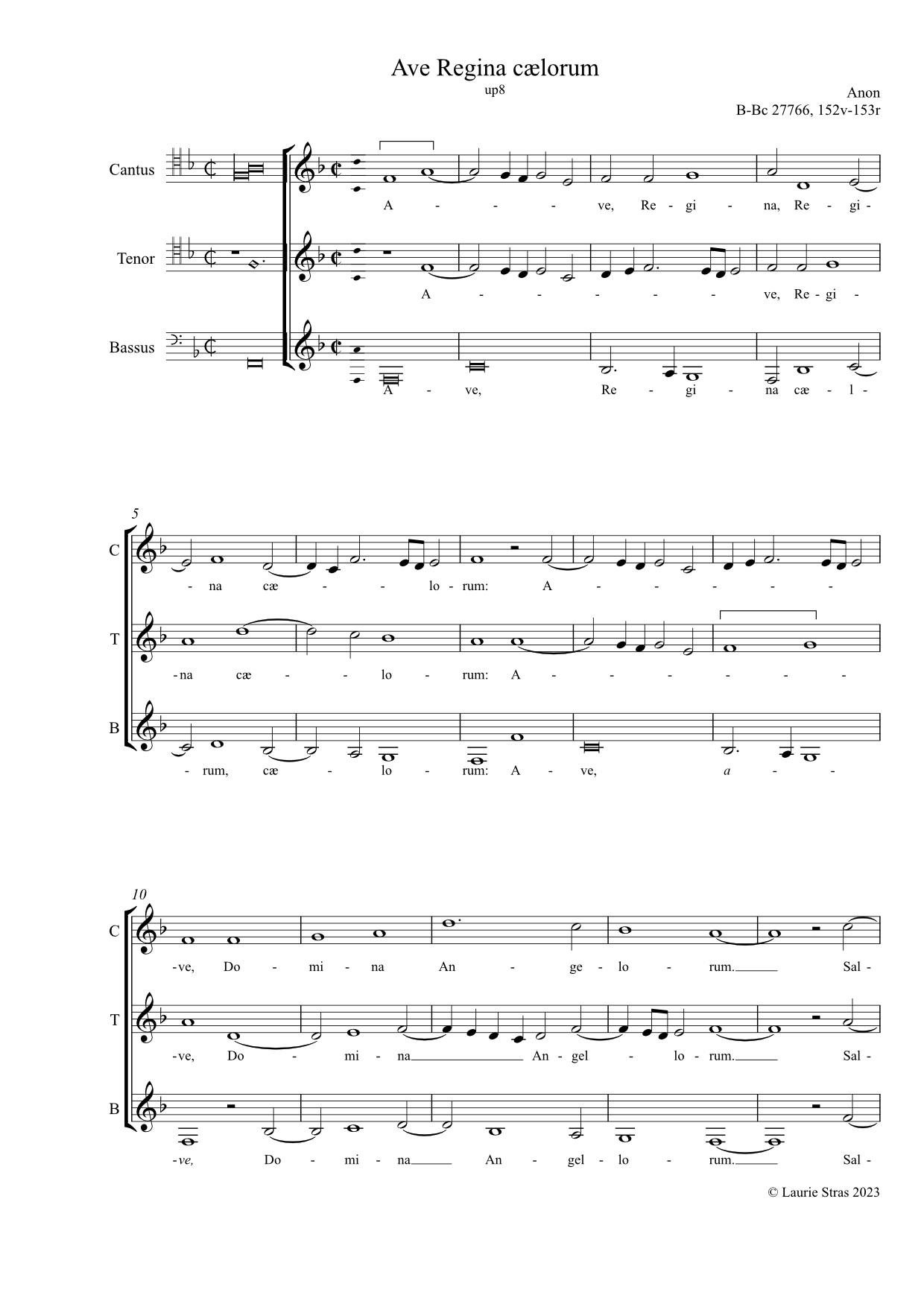 Ave regina cælorum (anon, Biffoli-Sostegni) - Image 4