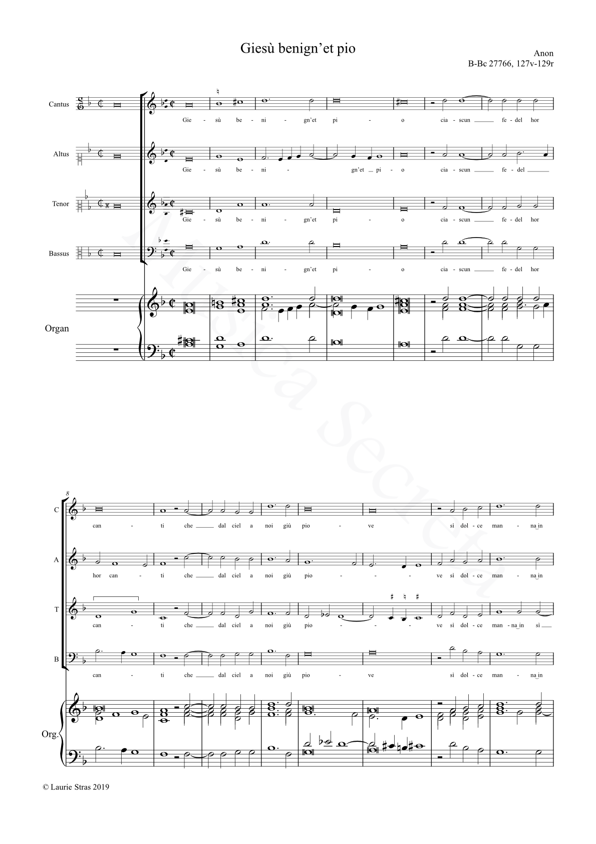 Giesù benign’ et pio (anon, Biffoli-Sostegni) - Image 4