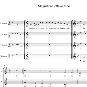 Magnificat ottavo tono (anon, Biffoli-Sostegni)