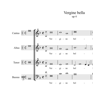 Vergine bella (anon, Biffoli-Sostegni)
